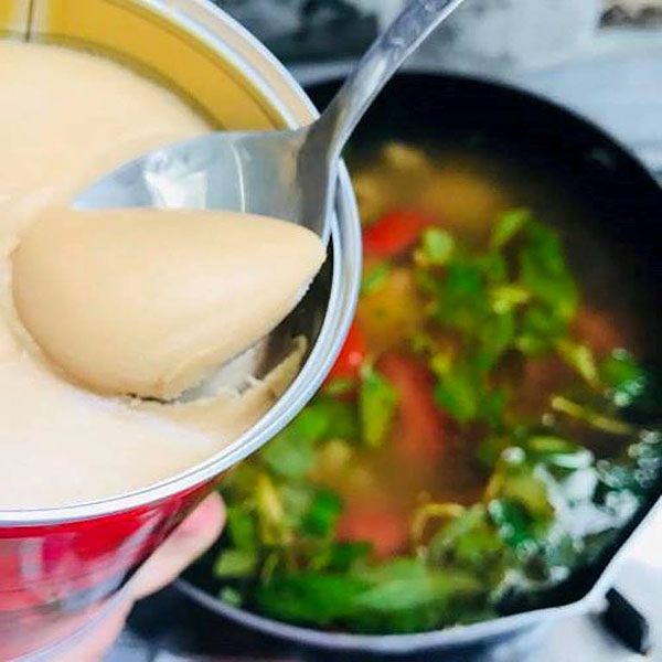 Dạng súp đặc sệt tiết kiệm, dễ dàng pha loãng với nước tạo thành nước dùng cho món ăn