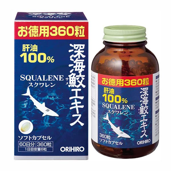Viên uống Sụn Vi Cá Mập Squalene Orihiro
