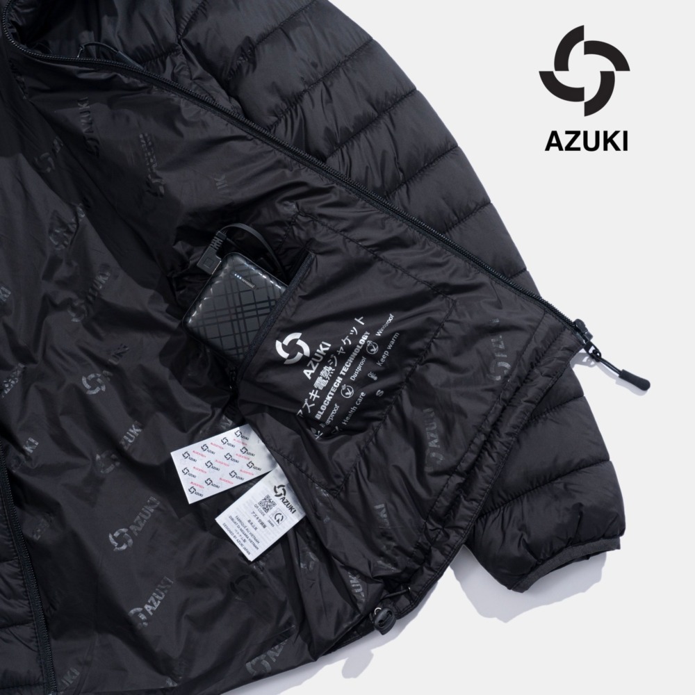 Ứng dụng của Áo sưởi ấm Azuki Super Light S01 bộ màu đen